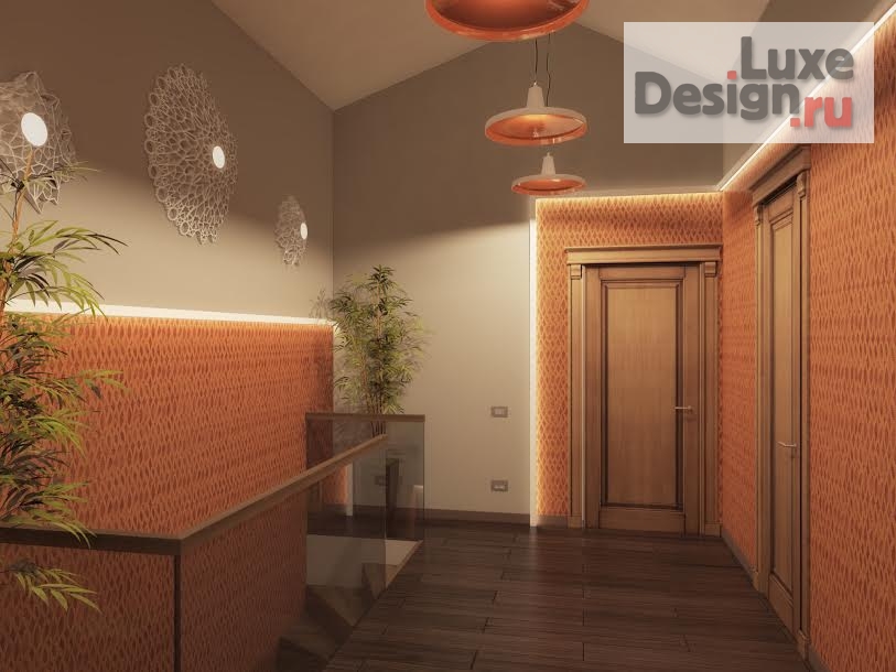 Дизайн интерьера трехкомнатной квартиры "Дизайн проект квартиры 150 м.кв в жилом комплексе АСТРА . в г.Пермь" (фото 3)