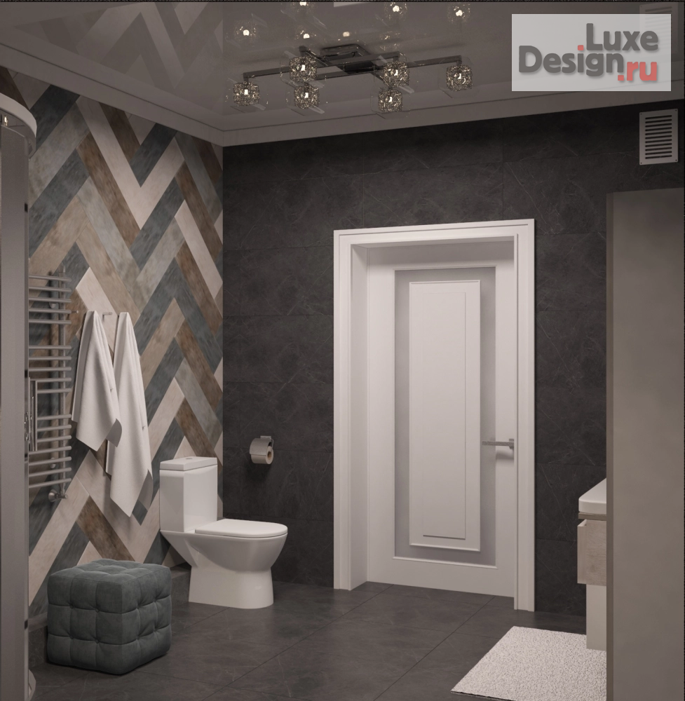 Дизайн интерьера коттеджа "Коттедж в современном стиле" (фото 4)