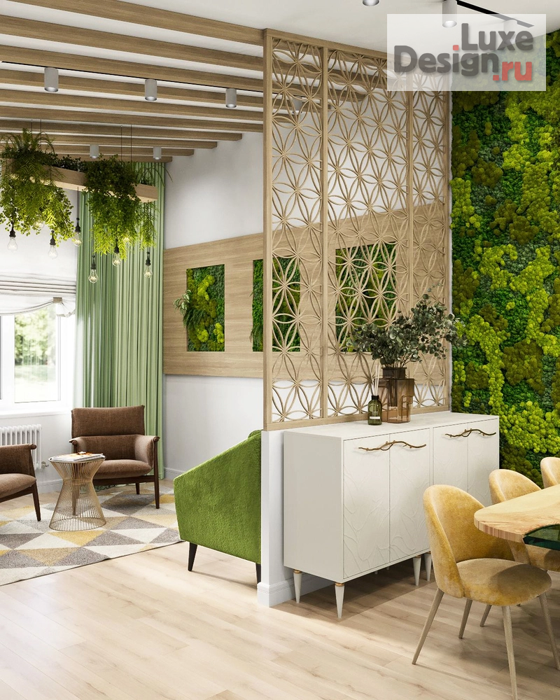 Дизайн интерьера таунхауса "ДИЗАЙН ИНТЕРЬЕРА В ЭКО-СТИЛЕ" (фото 1)