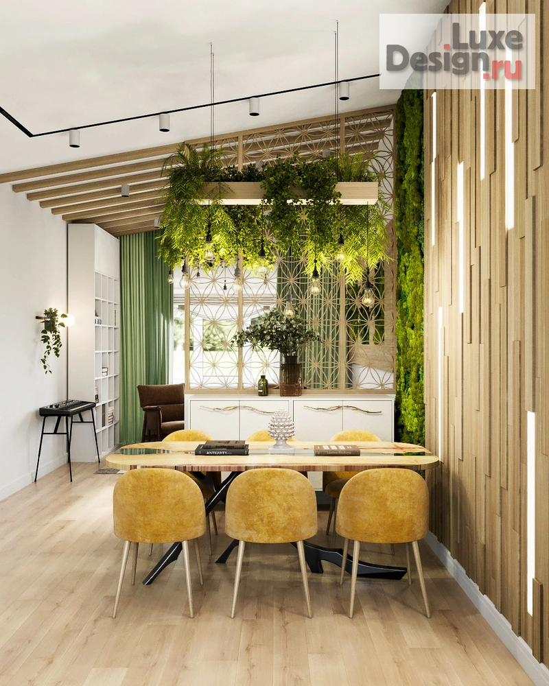 Дизайн интерьера таунхауса "ДИЗАЙН ИНТЕРЬЕРА В ЭКО-СТИЛЕ" (фото 1)