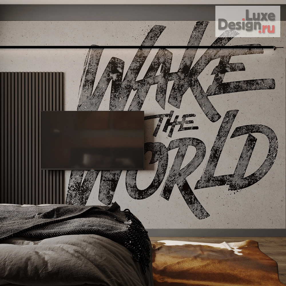 Дизайн интерьера спальни "Спальня для холостяка" (фото 3)