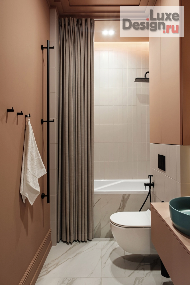 Дизайн интерьера четырехкомнатной квартиры "Интерьер в европейском стиле: пентхаус в центре Перми" (фото 12)