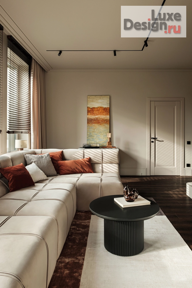 Дизайн интерьера четырехкомнатной квартиры "Интерьер в европейском стиле: пентхаус в центре Перми" (фото 20)