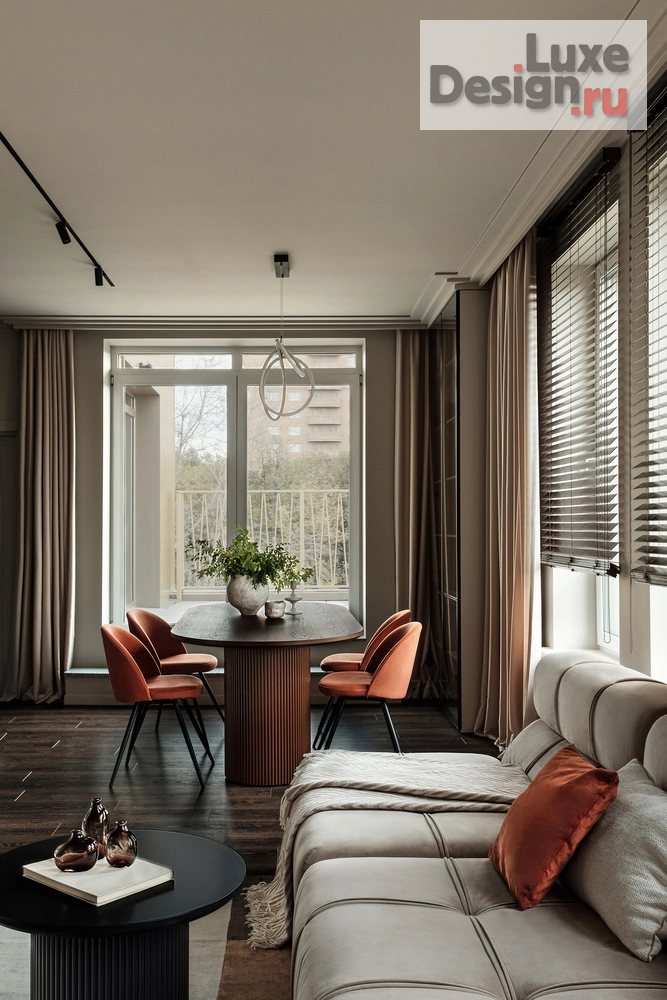 Дизайн интерьера четырехкомнатной квартиры "Интерьер в европейском стиле: пентхаус в центре Перми" (фото 27)