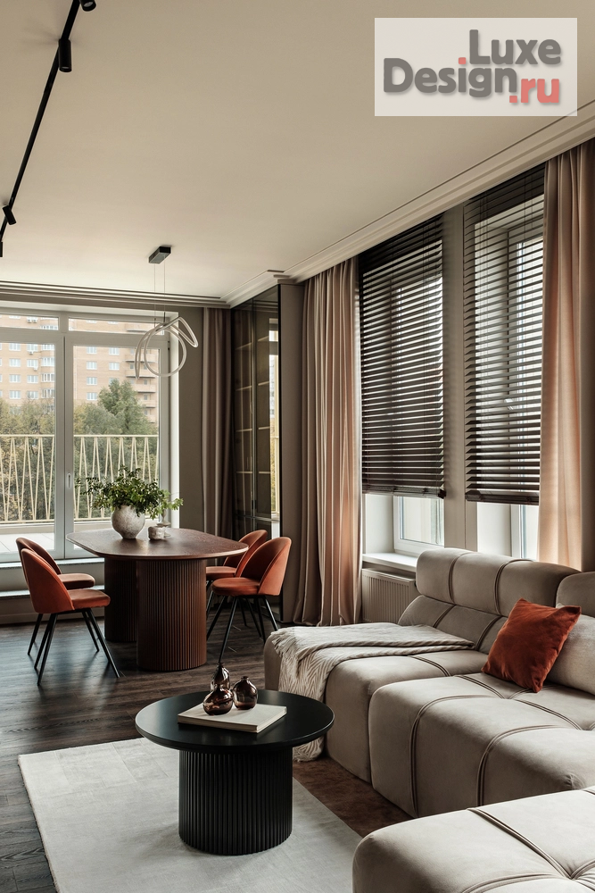 Дизайн интерьера четырехкомнатной квартиры "Интерьер в европейском стиле: пентхаус в центре Перми" (фото 21)