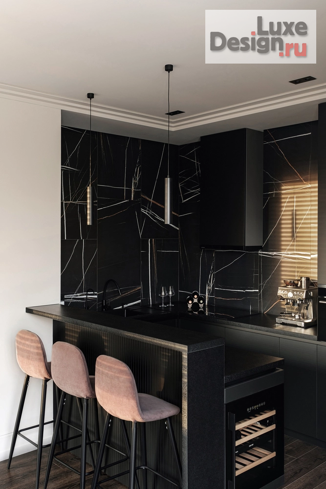 Дизайн интерьера четырехкомнатной квартиры "Интерьер в европейском стиле: пентхаус в центре Перми" (фото 39)