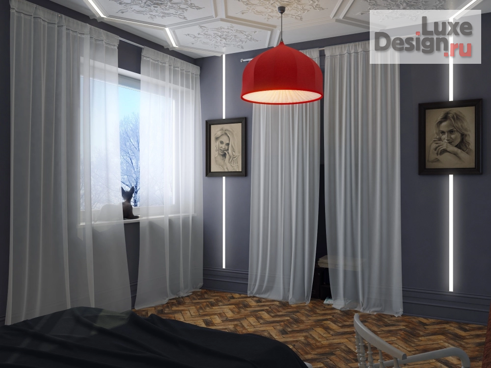 Дизайн интерьера коттеджа "Коттедж в Перми" (фото 4)