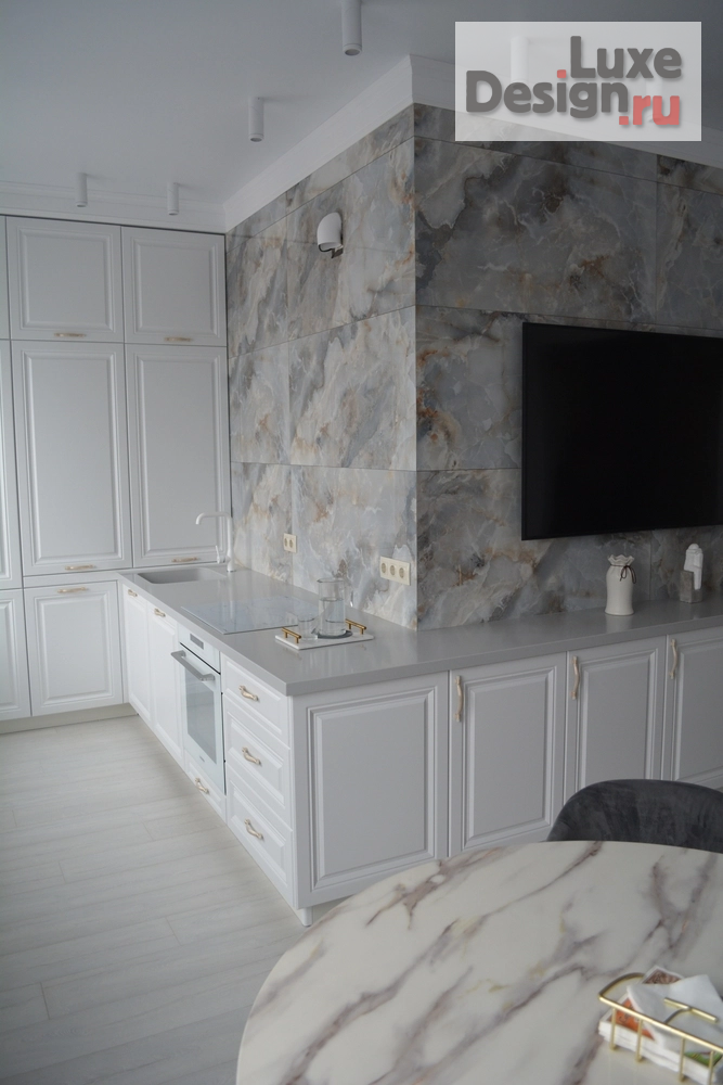 Дизайн интерьера трехкомнатной квартиры "Квартира для Прекрасной леди в ЖК Арсенал (г.Пермь)" (фото 2)