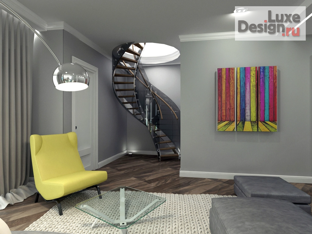 Дизайн интерьера пентхауса "Вилла в Калабрии" (фото 2)