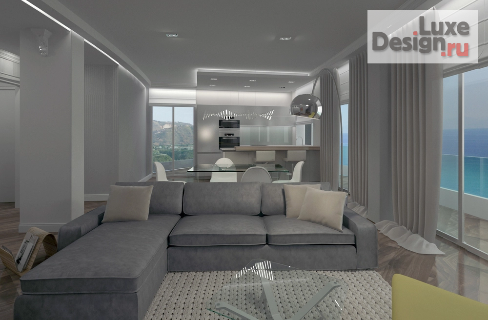 Дизайн интерьера пентхауса "Вилла в Калабрии" (фото 8)