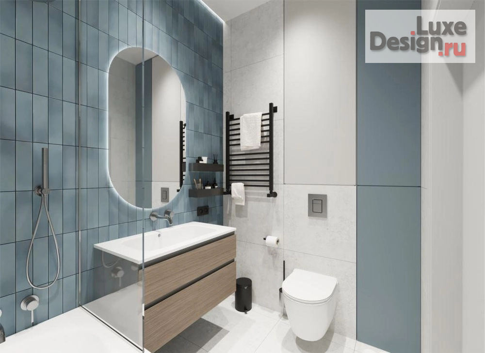 Дизайн интерьера двухкомнатной квартиры "Дизайн интерьера двухкомнатной квартиры для молодого человека в ЖК Space в Перми." (фото 14)