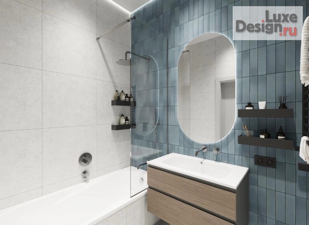 Дизайн интерьера двухкомнатной квартиры "Дизайн интерьера двухкомнатной квартиры для молодого человека в ЖК Space в Перми." (фото 15)