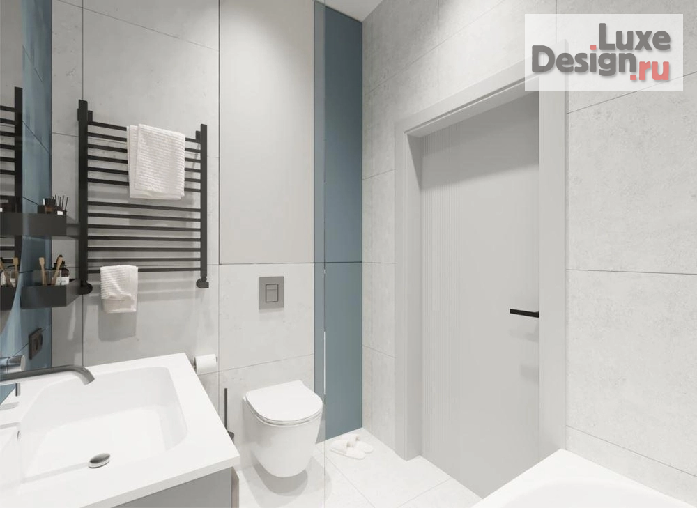 Дизайн интерьера двухкомнатной квартиры "Дизайн интерьера двухкомнатной квартиры для молодого человека в ЖК Space в Перми." (фото 16)