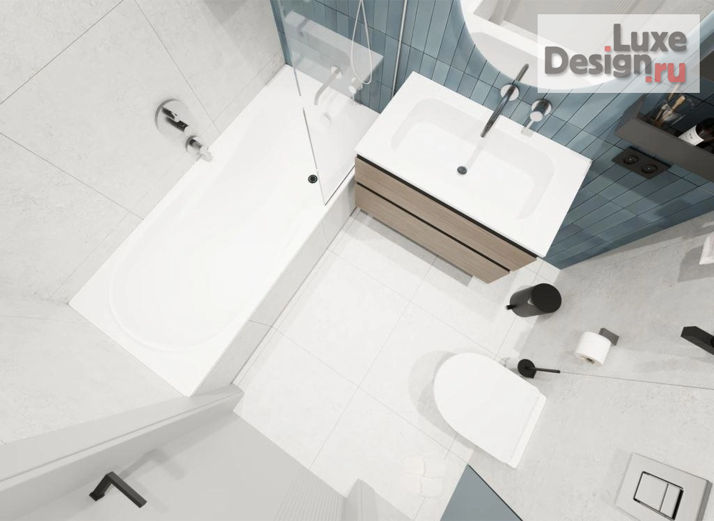 Дизайн интерьера двухкомнатной квартиры "Дизайн интерьера двухкомнатной квартиры для молодого человека в ЖК Space в Перми." (фото 17)