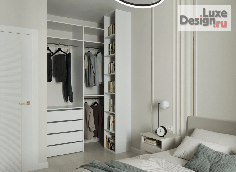 Дизайн интерьера двухкомнатной квартиры "Дизайн интерьера небольшой квартиры в ЖК iLove" (фото 8)