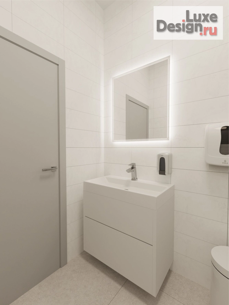 Дизайн интерьера лечебного учреждения "Дизайн интерьера стоматологической клиники «Антарес» в Перми " (фото 9)