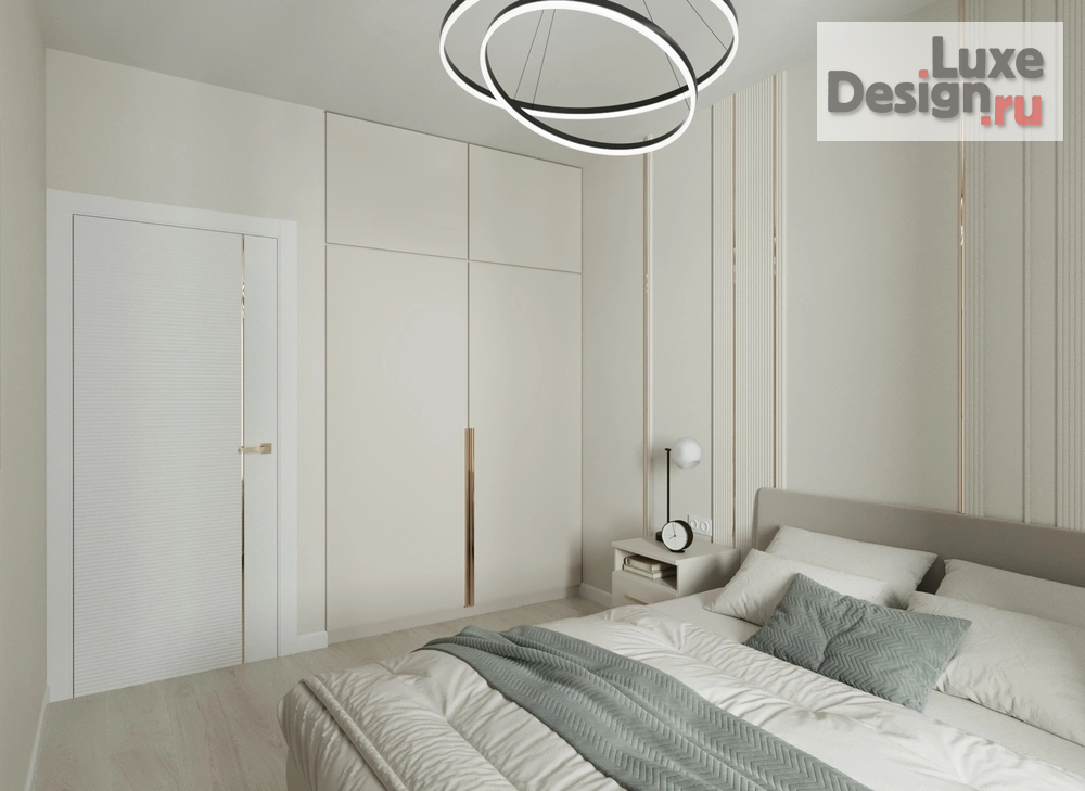 Дизайн интерьера двухкомнатной квартиры "Дизайн интерьера небольшой квартиры в ЖК iLove" (фото 7)