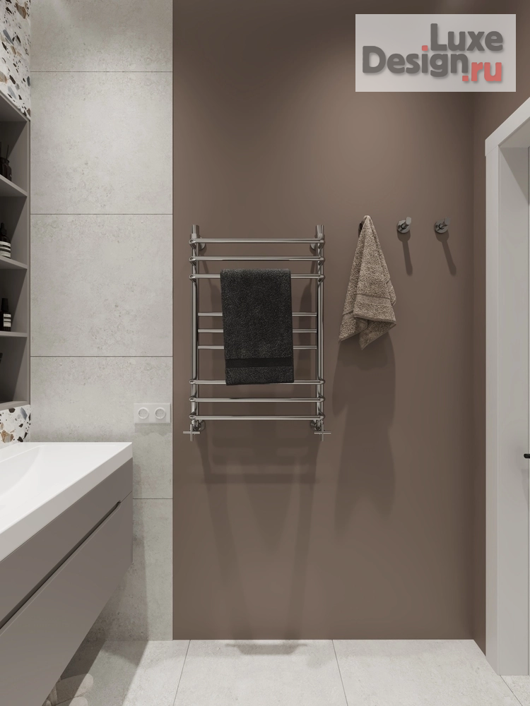 Дизайн интерьера трехкомнатной квартиры "Дизайн интерьера части трехкомнатной квартиры для семьи с ребенком, расположенной в ЖК «Кристалл» в Перми" (фото 16)