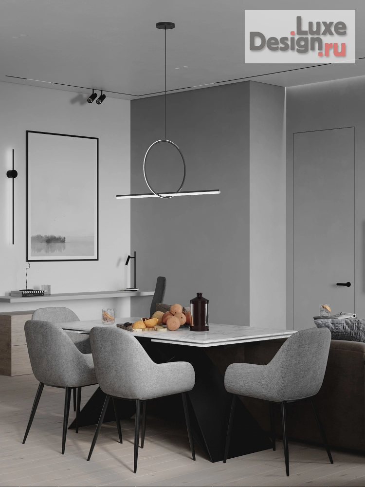 Дизайн интерьера однокомнатной квартиры "project_BigTime" (фото 3)