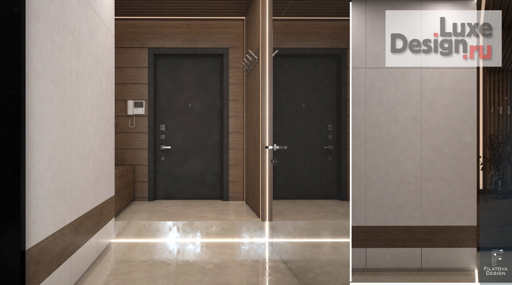 Дизайн интерьера двухкомнатной квартиры "Квартира 80 м" (фото 5)