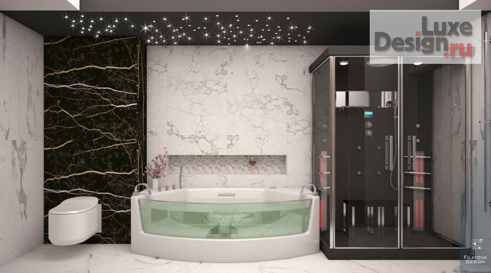 Дизайн интерьера двухкомнатной квартиры "Квартира 80 м" (фото 10)