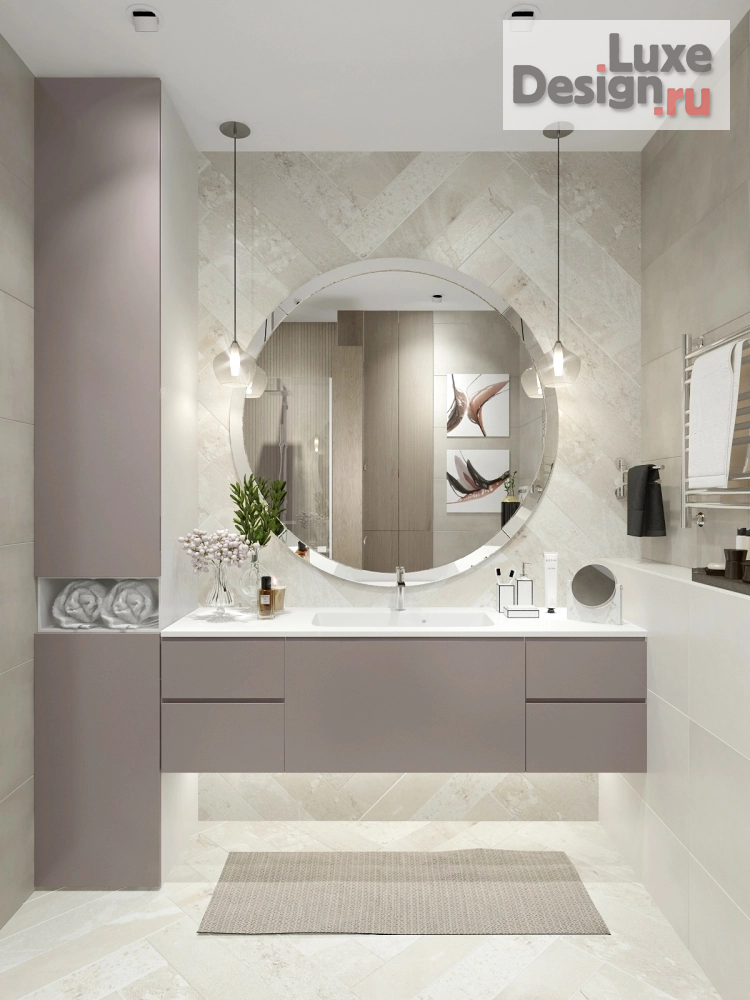Дизайн интерьера трехкомнатной квартиры "Luxury life" (фото 22)
