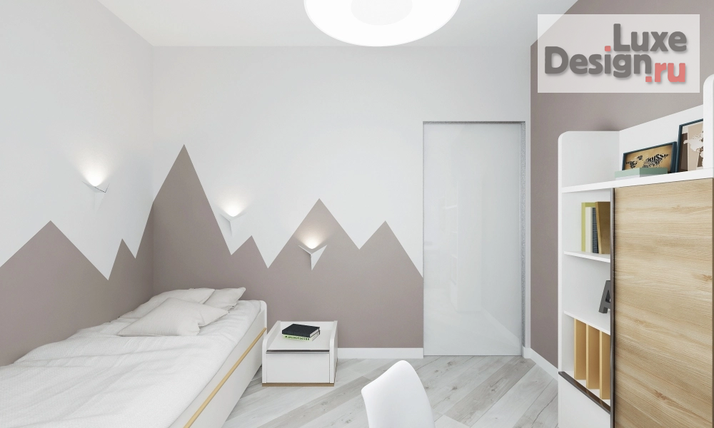 Дизайн интерьера четырехкомнатной квартиры "Soft loft" (фото 18)