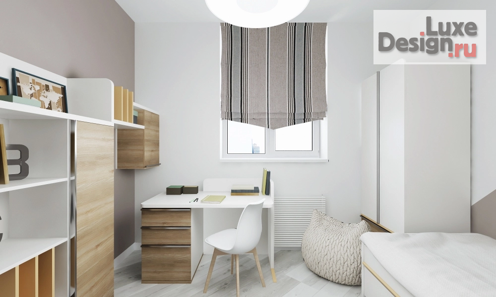 Дизайн интерьера четырехкомнатной квартиры "Soft loft" (фото 19)