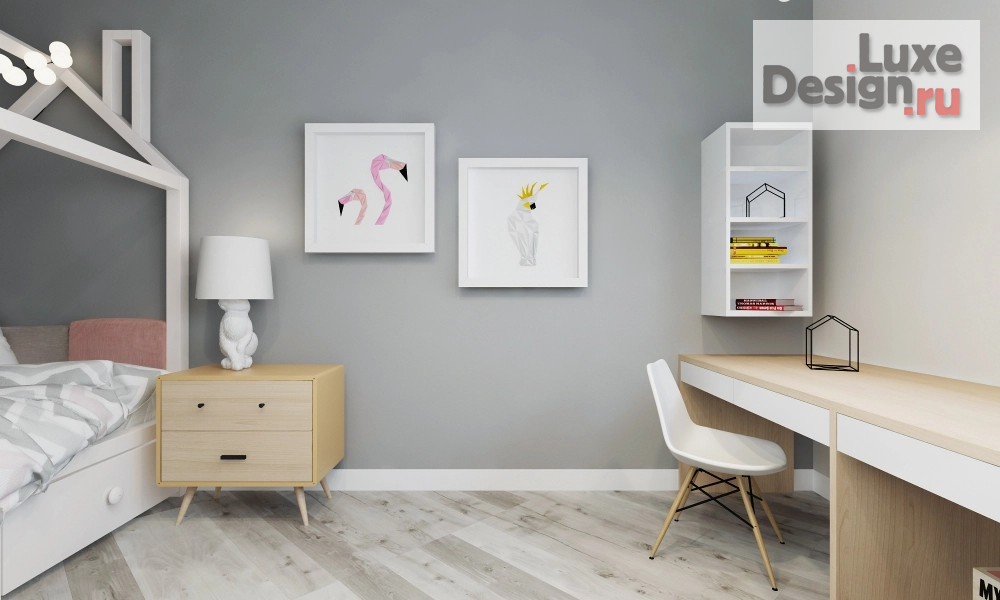 Дизайн интерьера четырехкомнатной квартиры "Soft loft" (фото 14)