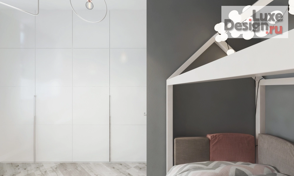 Дизайн интерьера четырехкомнатной квартиры "Soft loft" (фото 16)