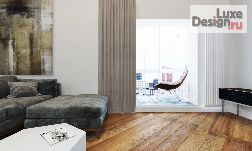 Дизайн интерьера четырехкомнатной квартиры "Soft loft" (фото 10)