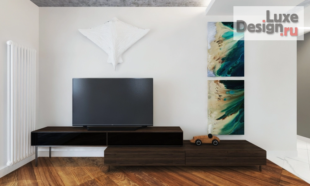 Дизайн интерьера четырехкомнатной квартиры "Soft loft" (фото 3)
