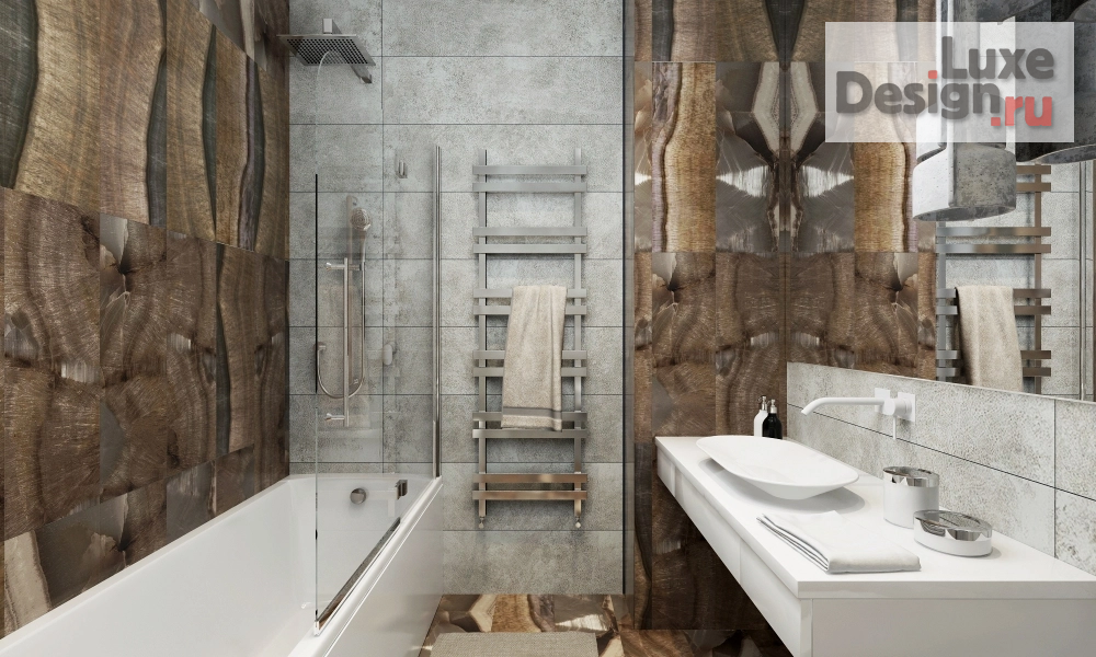 Дизайн интерьера четырехкомнатной квартиры "Soft loft" (фото 32)