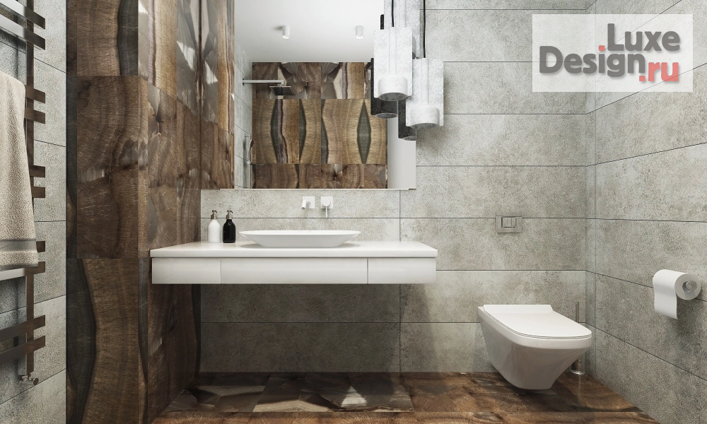 Дизайн интерьера четырехкомнатной квартиры "Soft loft" (фото 35)