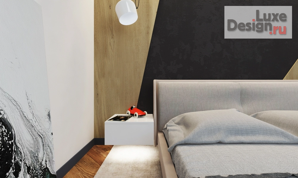 Дизайн интерьера четырехкомнатной квартиры "Soft loft" (фото 24)