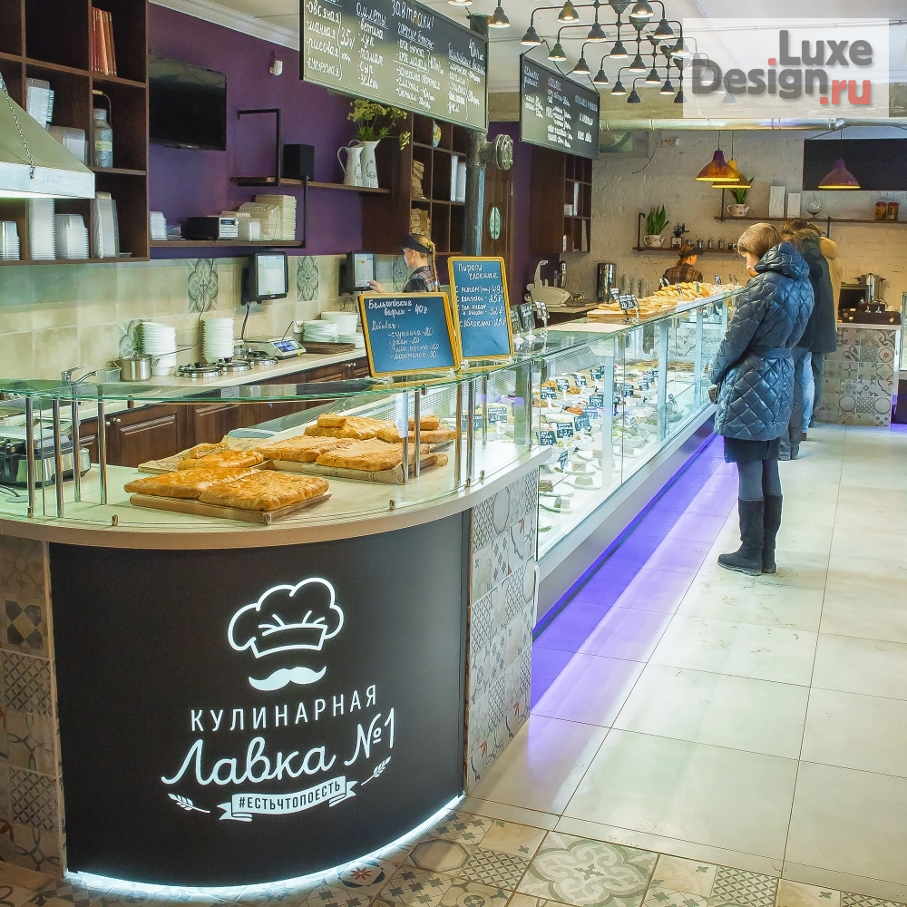 Дизайн интерьера кафе "Интерьер кафе "Кулинарная лавка №1"" (фото 4)