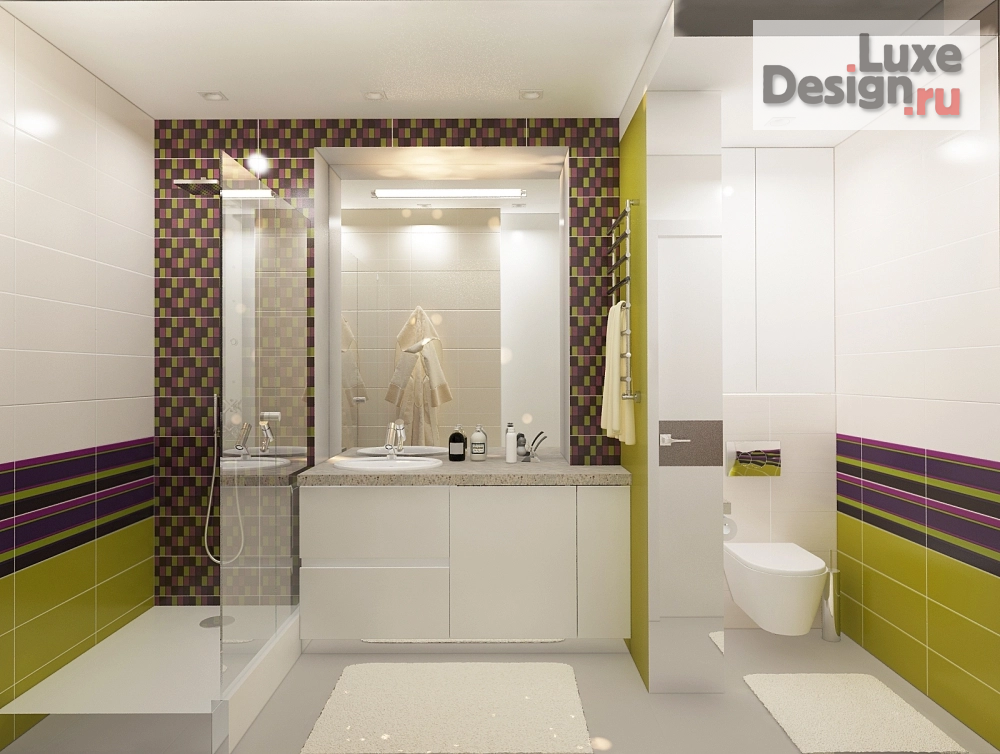 Дизайн интерьера ванной "Дизайн ванной комнаты" (фото 1)