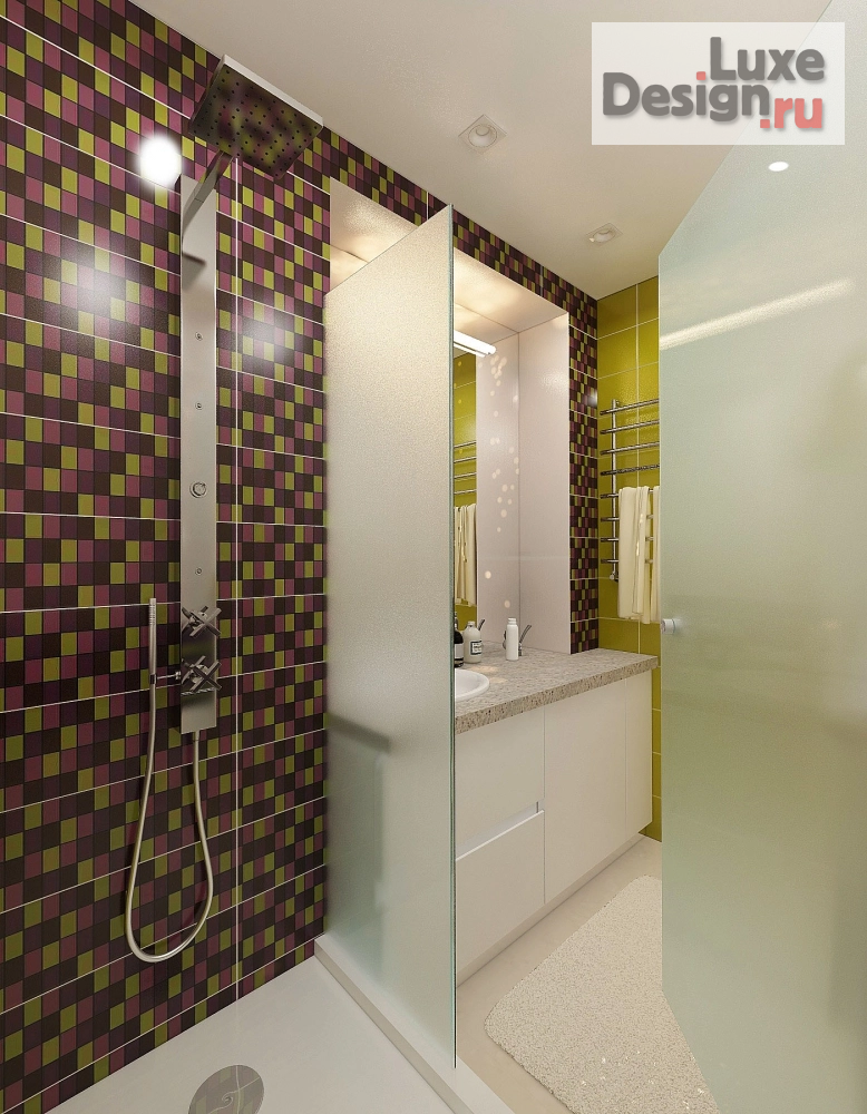 Дизайн интерьера ванной "Дизайн ванной комнаты" (фото 4)