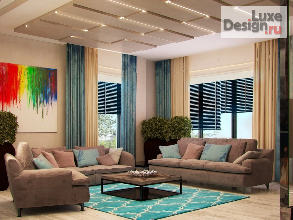 Дизайн интерьера коттеджа "Проект коттеджа" (фото 1)