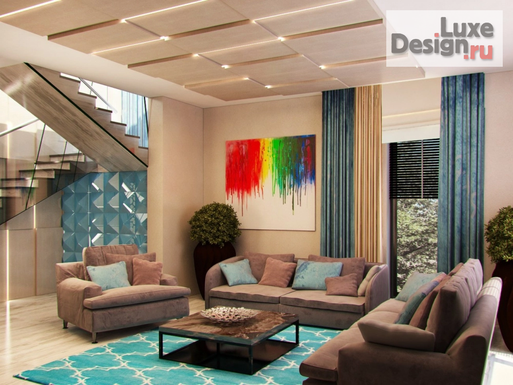 Дизайн интерьера коттеджа "Проект коттеджа" (фото 2)