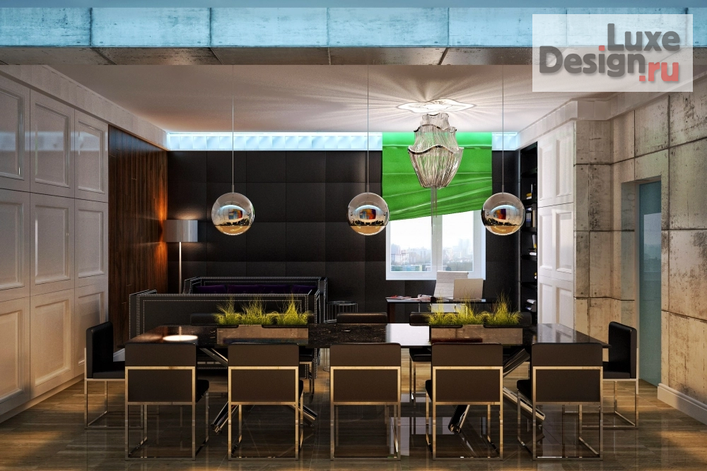 Дизайн интерьера офиса "Проект офиса СК"Стройком"" (фото 1)