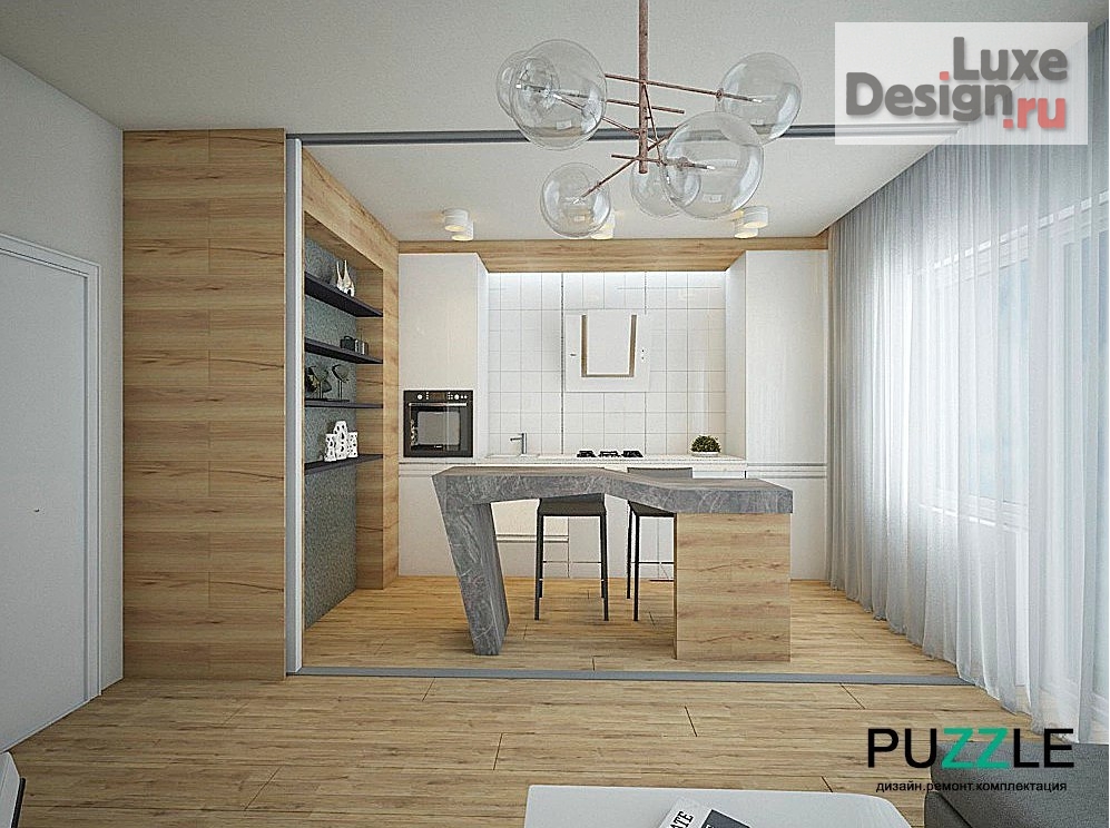 Дизайн интерьера квартиры "Проект квартиры в современном стиле" (фото 3)