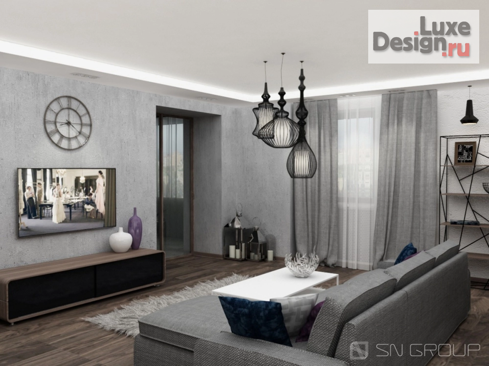 Дизайн интерьера квартиры "Проект квартиры 170 кв.м." (фото 6)