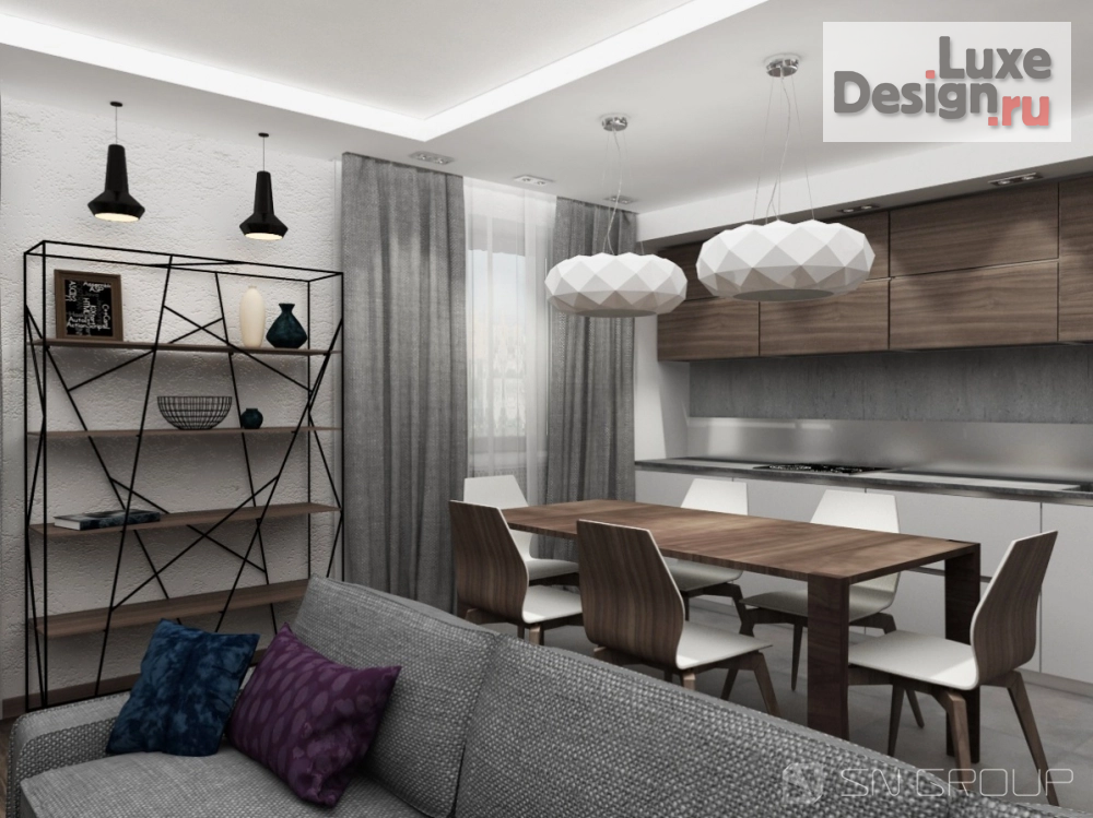 Дизайн интерьера квартиры "Проект квартиры 170 кв.м." (фото 3)