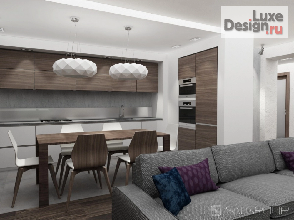 Дизайн интерьера квартиры "Проект квартиры 170 кв.м." (фото 4)