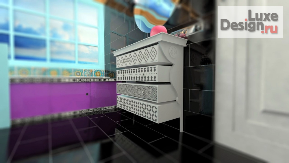 Дизайн интерьера пентхауса "Квартира, шоссе космонавтов 116" (фото 6)