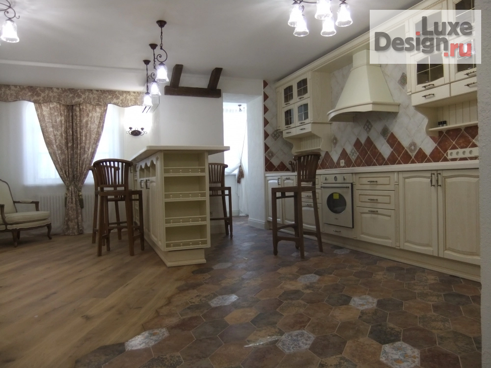 Дизайн интерьера трехкомнатной квартиры "С мечтой о деревне." (фото 11)