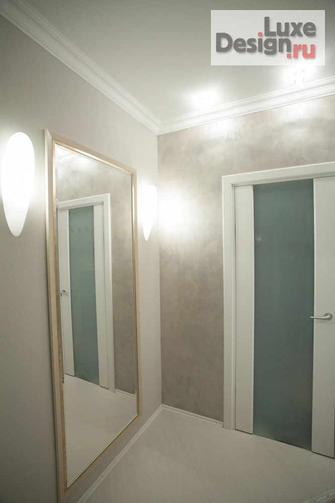 Дизайн интерьера двухкомнатной квартиры "Крем-брюле с зеленым яблоком." (фото 11)