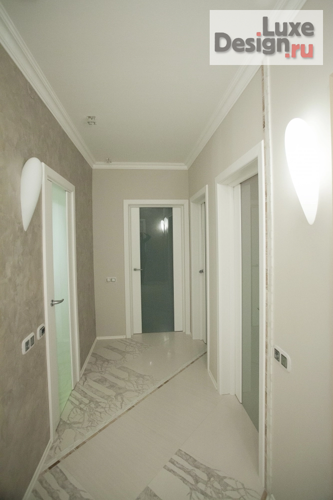 Дизайн интерьера двухкомнатной квартиры "Крем-брюле с зеленым яблоком." (фото 12)