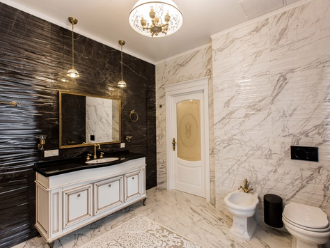 Дизайн интерьера в Перми "дизайн санузла в коттедже г. Перми"